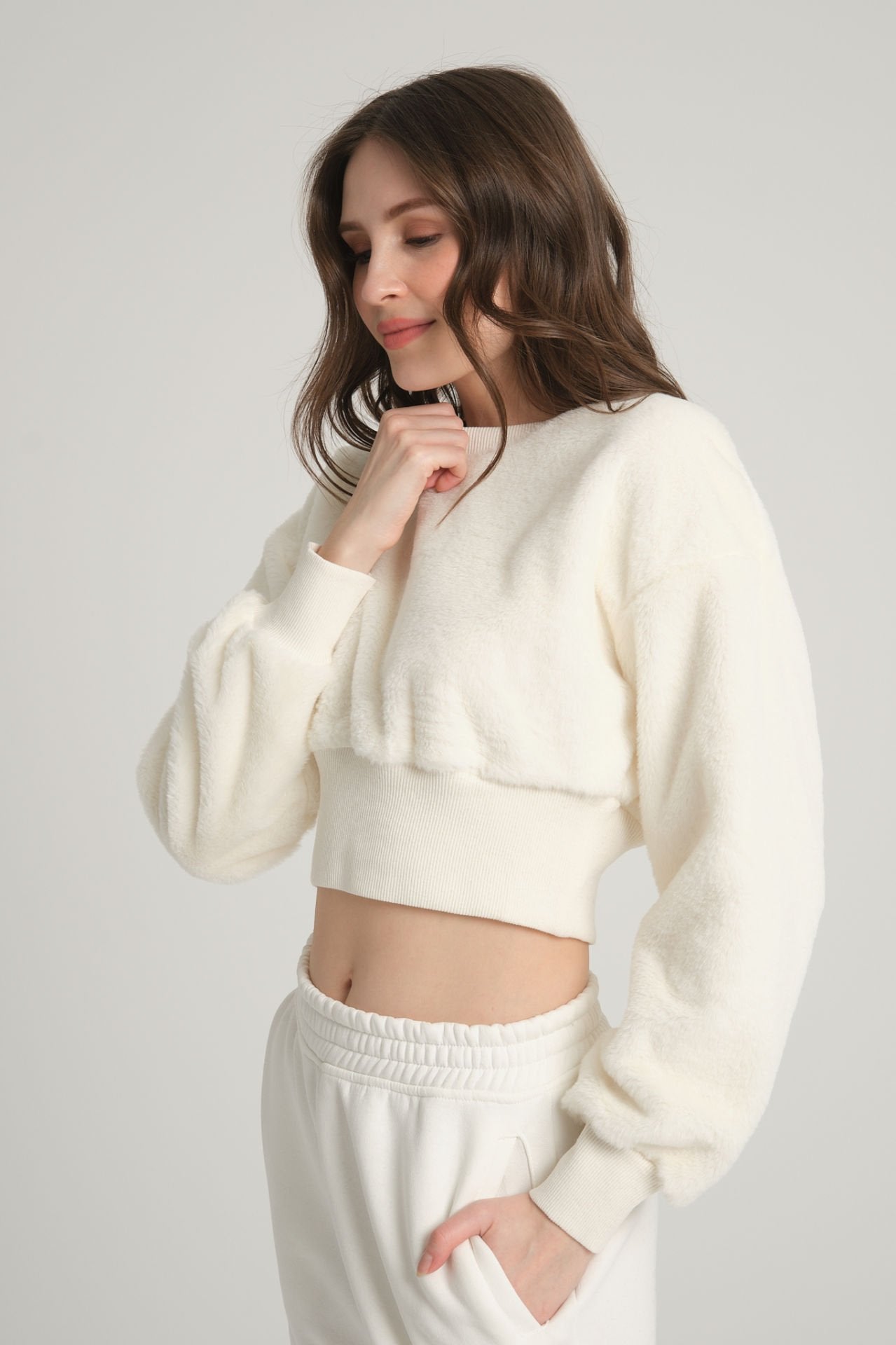 Peluş Sweatshirt